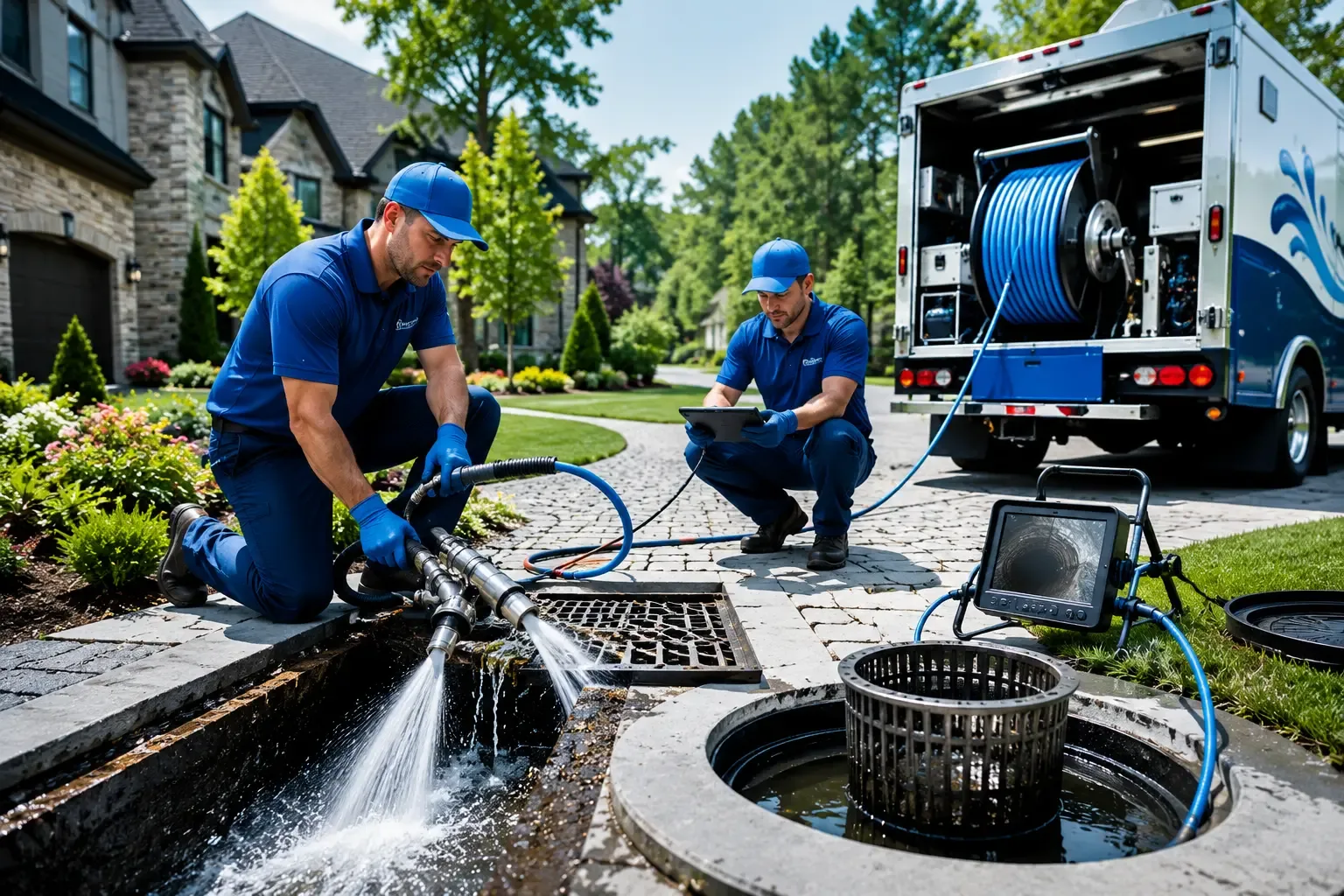 Local outdoor drain cleaning professionals in Rhodes, IA