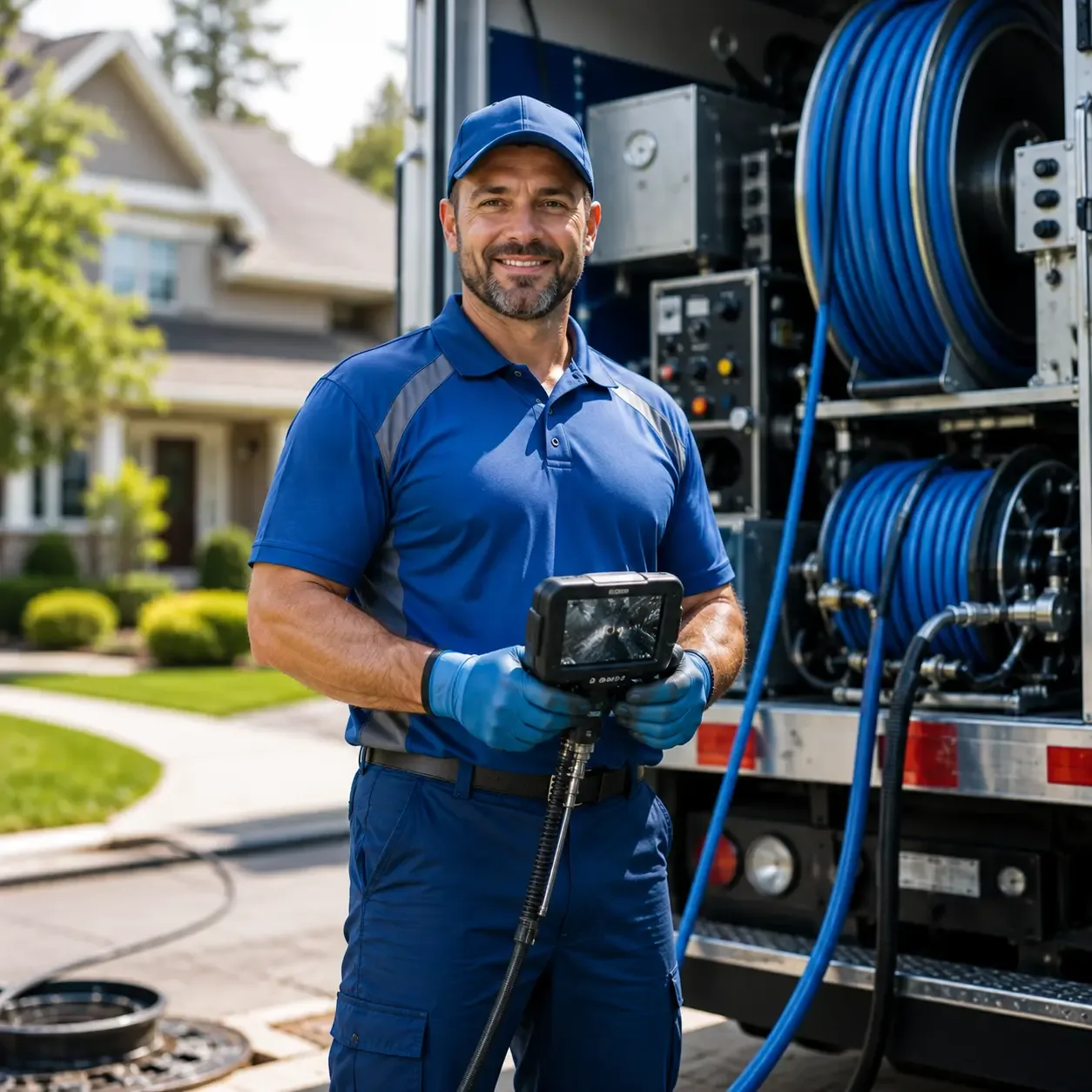 Local outdoor drain cleaning specialists in Rhodes, IA